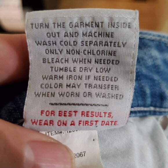 Torrid Shorts Womens Size 12 Light Blue Distressed Raw Hem Stretch Denim Jorts - Picture 10 of 11